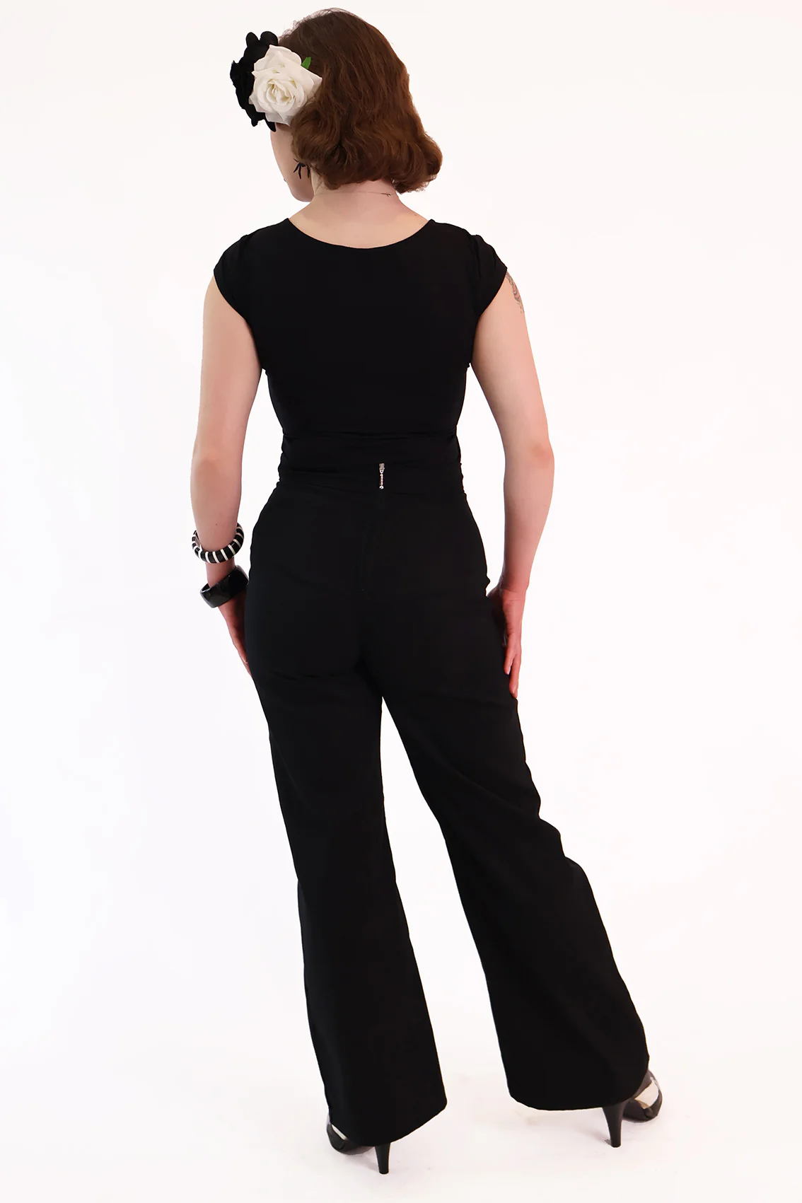 Black Sailor Pants - Image 5