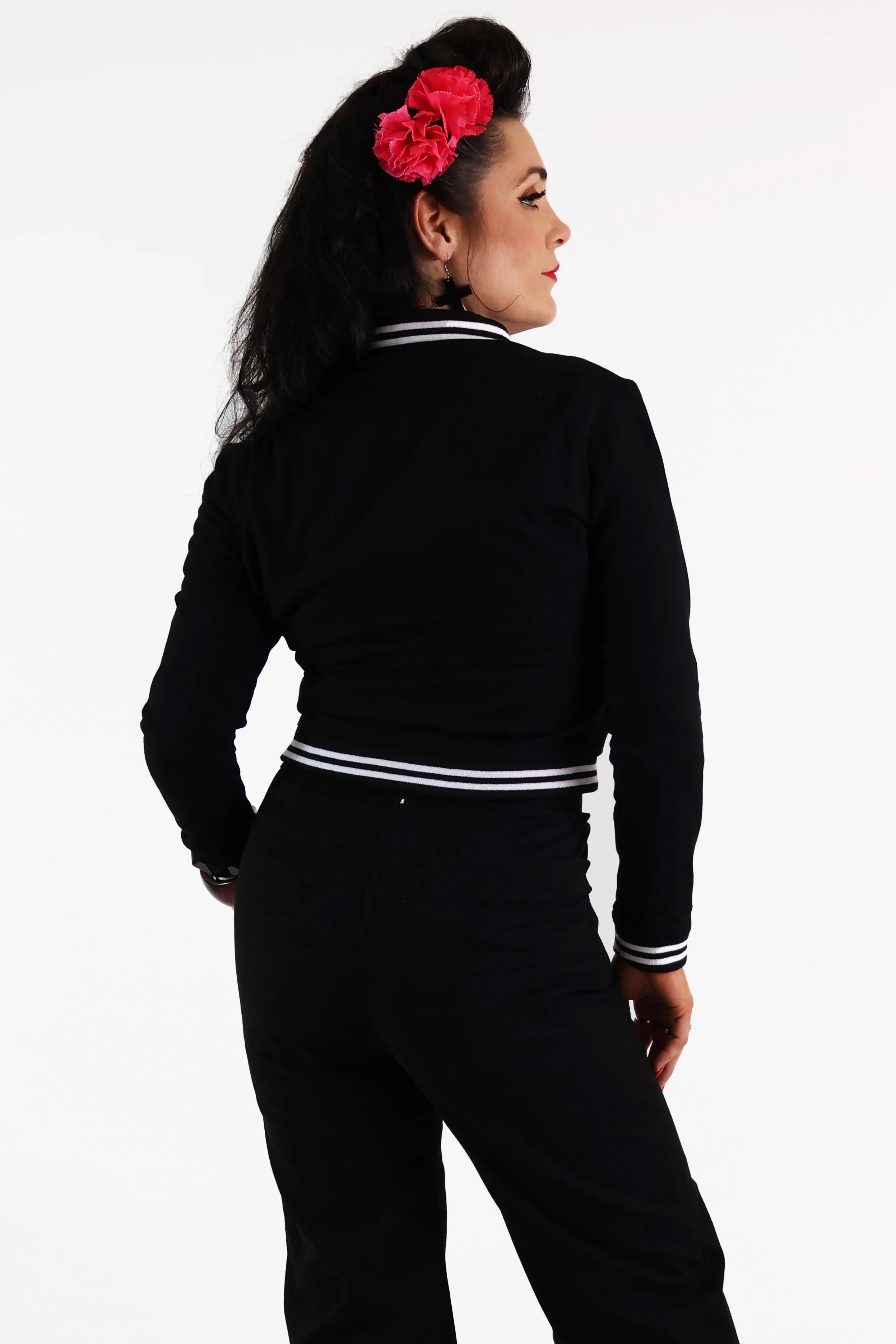 Black Widow Spiderweb Jacket - Image 6
