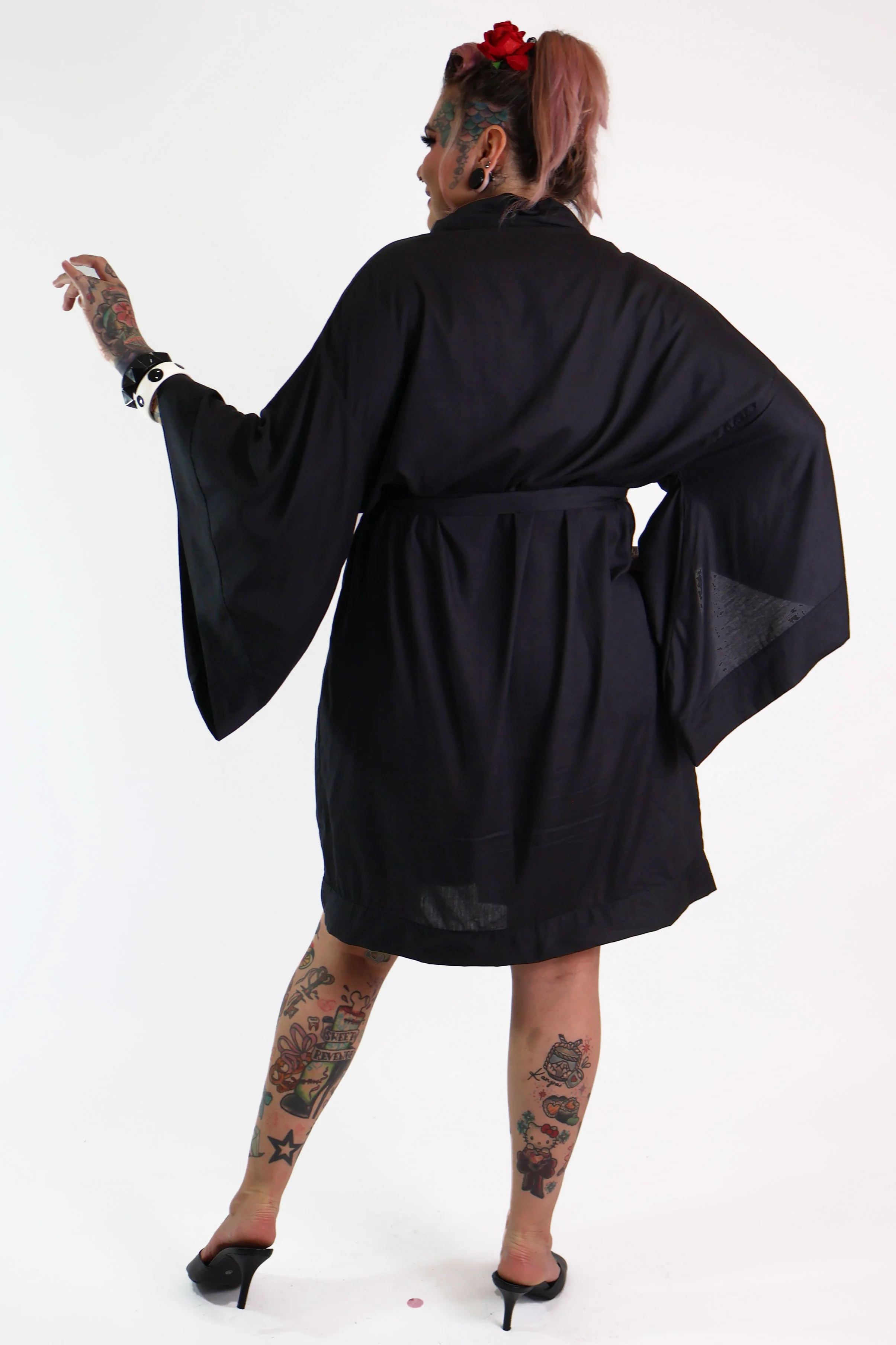 Dark Web Vintage Gown - Curvy - Image 4