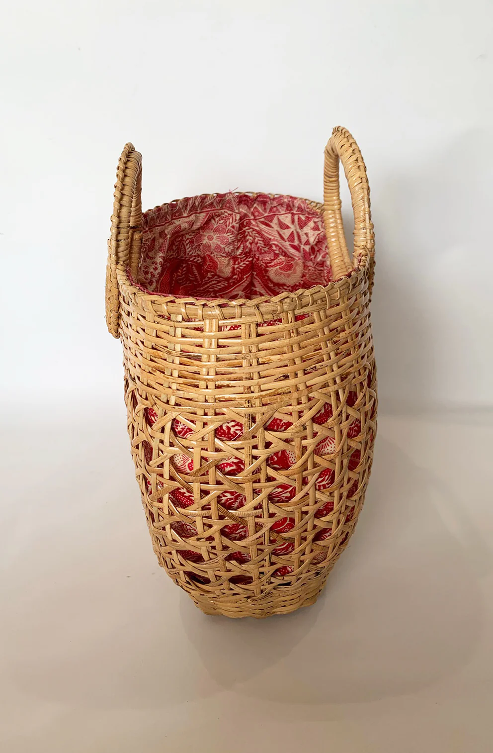 Janie Vintage Basket Handbag - Image 4