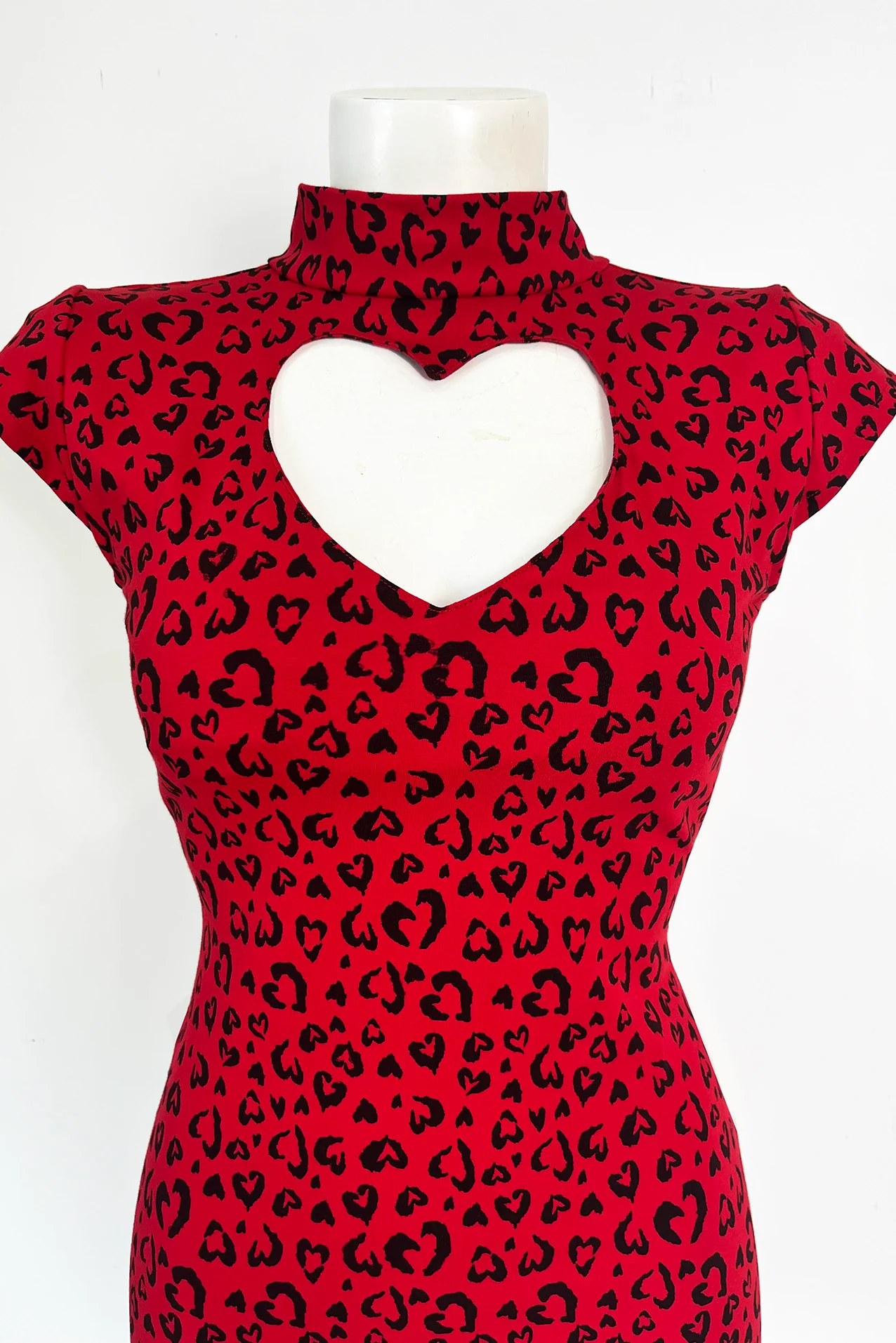 Red Heart Leopard Bad Love Top - Image 6
