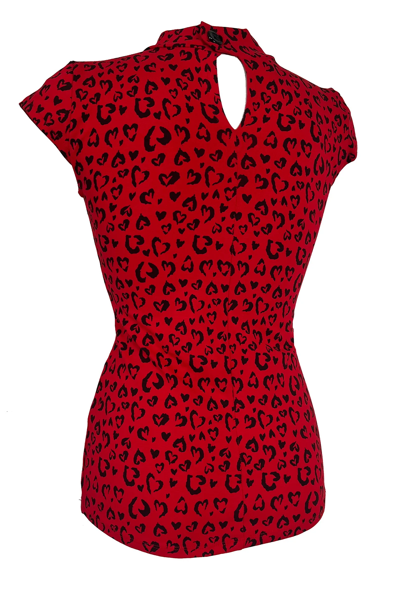 Red Heart Leopard Bad Love Top - Image 7