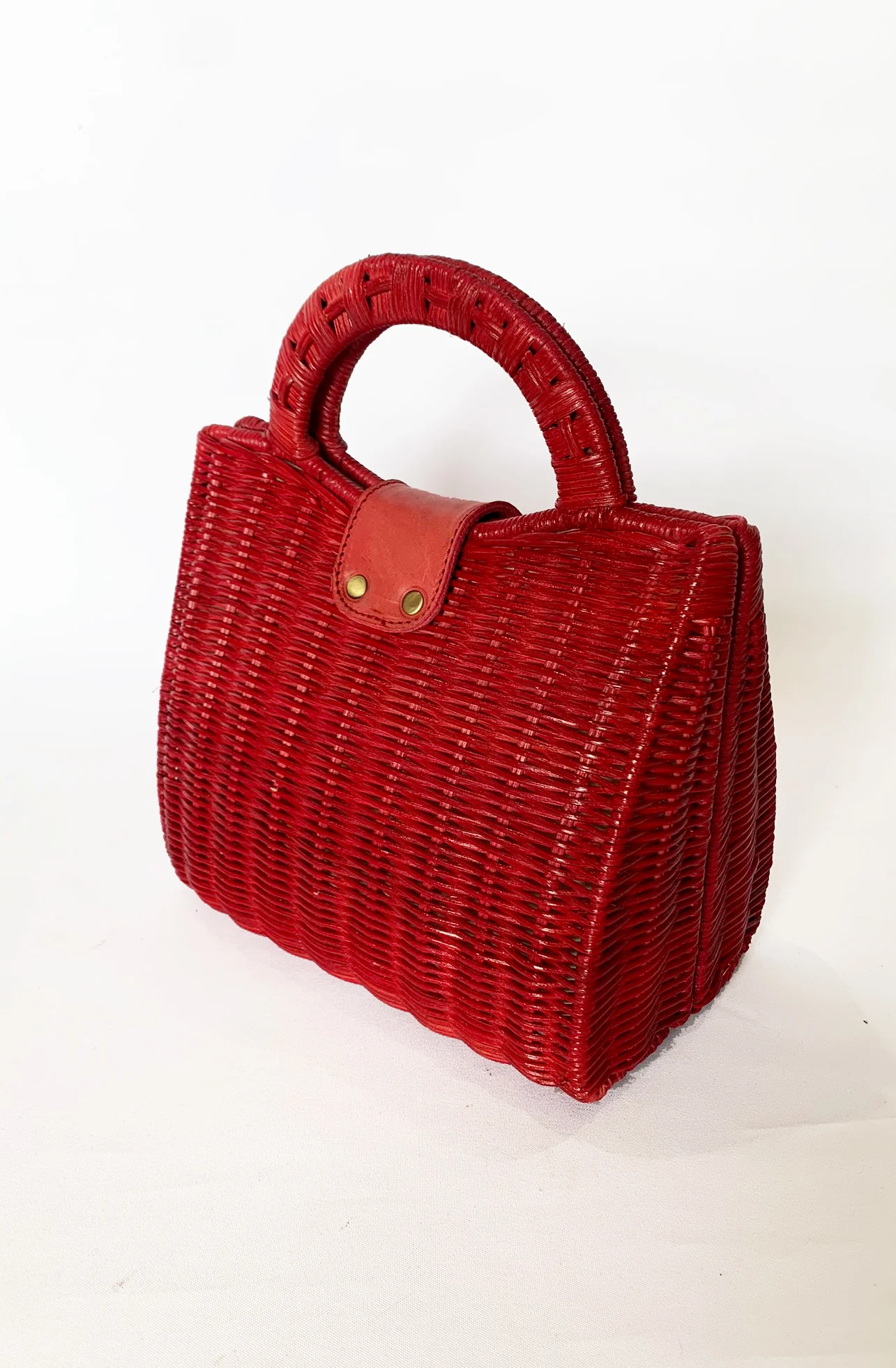 Red Tea Party Handbag - Image 3