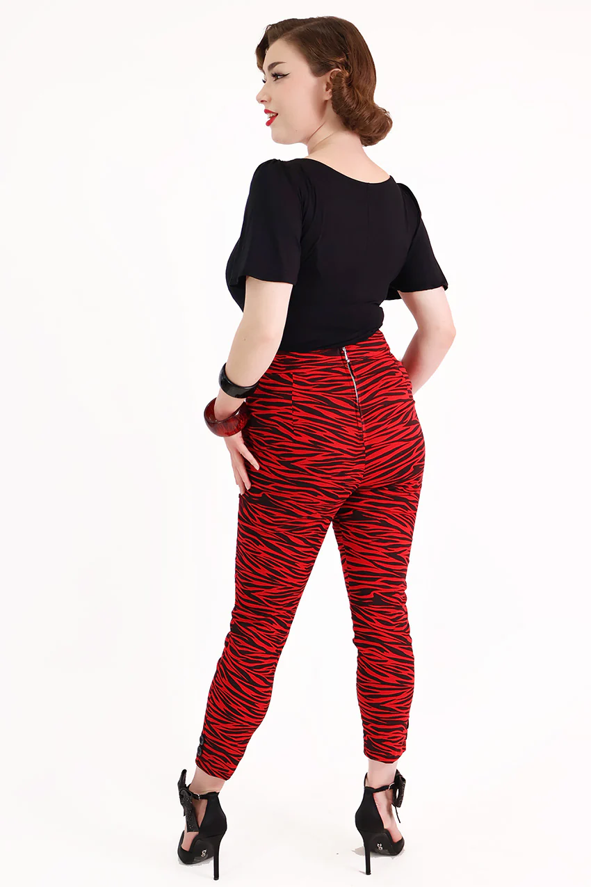 Red Tiger  Capri Pants - Image 5